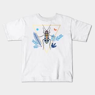 Tiger Beetle Art Kids T-Shirt